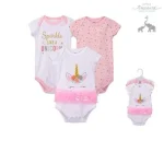 Baby Girl Bodysuit Set 3pc
