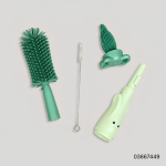 3 in 1 Multipurpose Silicone Feeding Bottle Cleaning Brush - Image 3