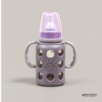 Minitree Slimneck Glass Feeding Bottle 3m+ 120ml - Purple