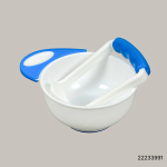 Baby Food Masher Bowl- Blue