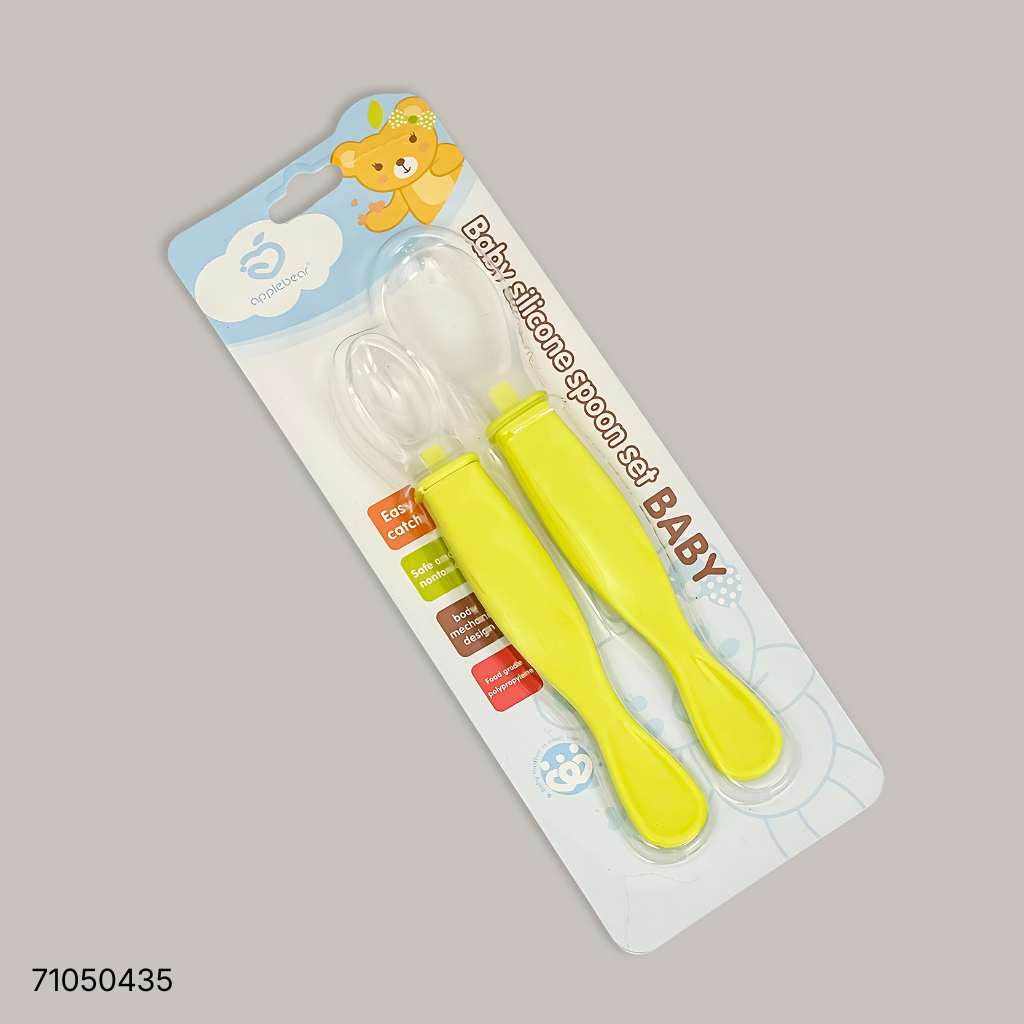 1 Applebear Baby Feeding Spoon 2Pcs - Image 1