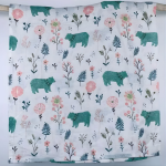 Single Layer Muslin Cotton Swaddle Blanket 42x50 inch