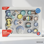 Huanger Baby Rattles & Teeter set, 12pcs