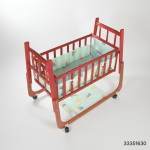 Sweetbaby Wooden Baby Cradle With Swing & Mosquito Net (China) - Image 2