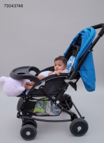 Baby Stroller & Rocker 720W Comfortable Rocking Pram - Image 3