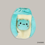 Thai Rainbow Velvet Feeder Cover Standard Neck - Teal Green - Image 2