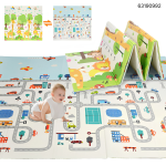 Premium XPE Foldable Floor Mat Baby Playmat 0.8cm Thickness - 150x180cm (5x6 Feet) - China - Image 2