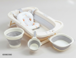 Toimoys 5-in-1 Foldable Baby Bath Tub Set (China) - Image 2