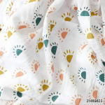 Single Layer Muslin Cotton Swaddle Blanket 42x50 inch