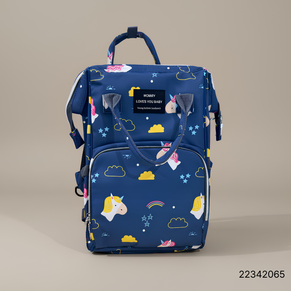 21760725 Fancy Premium Mommy Backpack for Diaper & Baby Accessories - Image 1