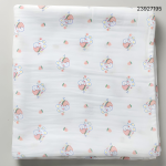 Single Layer Muslin Cotton Swaddle Blanket 42x50 inch