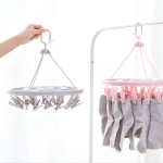 Baby Fashion Hanger 24 Clips - (Round Shape) - Image 3
