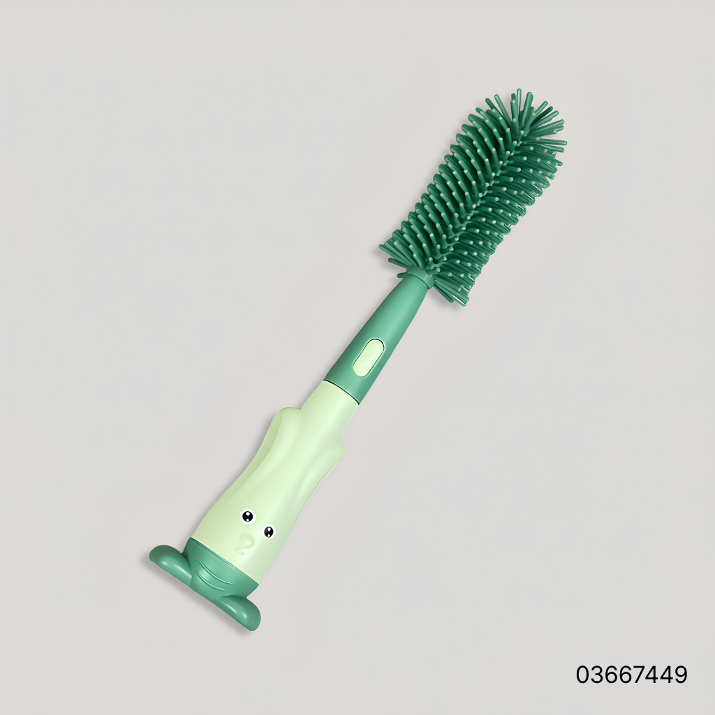 3 3 in 1 Multipurpose Silicone Feeding Bottle Cleaning Brush - Image 1