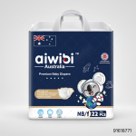 Aiwibi Australia Premium Ultra Thin Newborn Baby Diaper