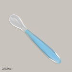 Applebear Full Silicone Feeding Spoon - Blue - Image 2