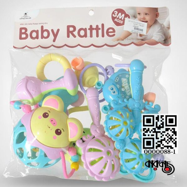 Jhunjhuni - Baby Rattle Toy sets-10Pcs