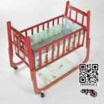 Sweetbaby Wooden Baby Cradle With Swing & Mosquito Net (China)