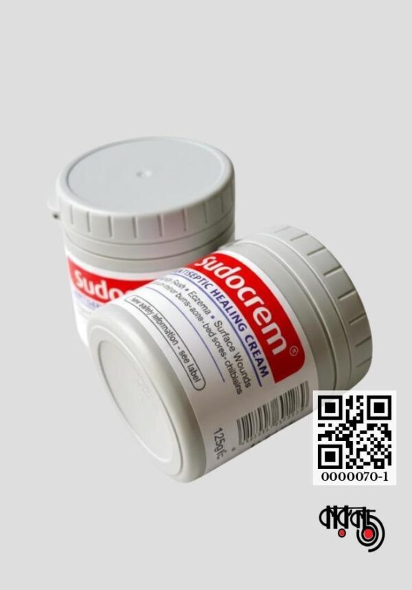 Sudocrem- Antiseptic Healing Nappy Rash Cream (Ireland) - 125g