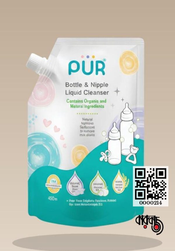 PUR Natural Bottle and Nipple Cleanser Refill 450ml (Thailand)