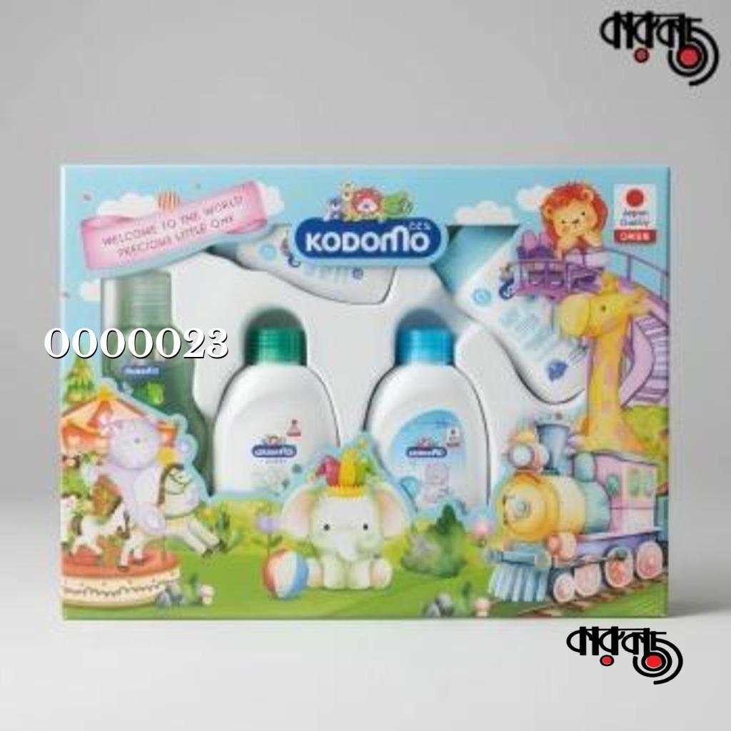main__3894_20260709_131011_90f81460-5a6e-4a79-b9e7-1b3844440d25.jpg Kodomo 5-in-1 Baby Skincare Toiletries Gift Set (Thailand) - Image 1