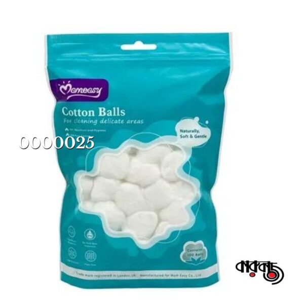 Momeasy Cotton Balls (100 Balls)