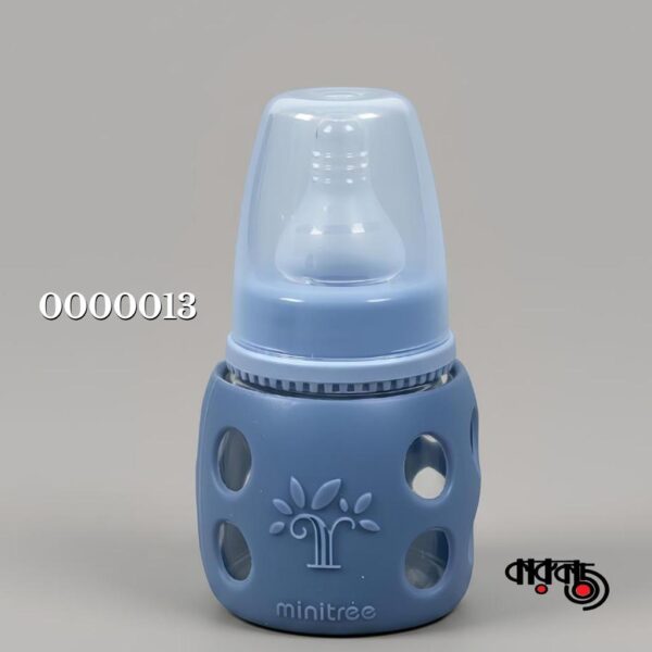 Minitree Slimneck Glass Feeding Bottle 0m+ 60ml