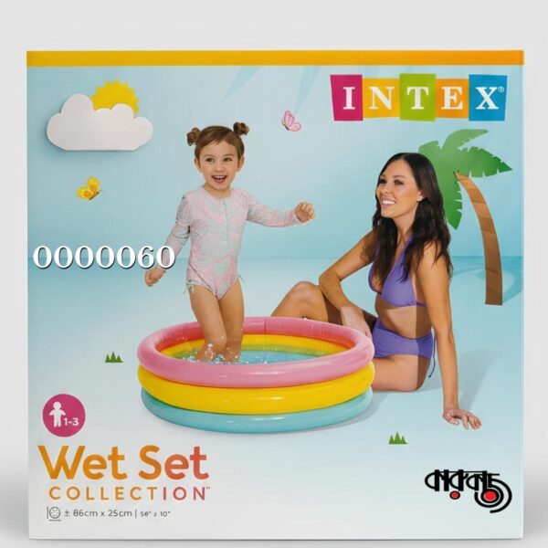 Intex Wet Set Collection Baby Swimming Pool – 34 x 10 inch
