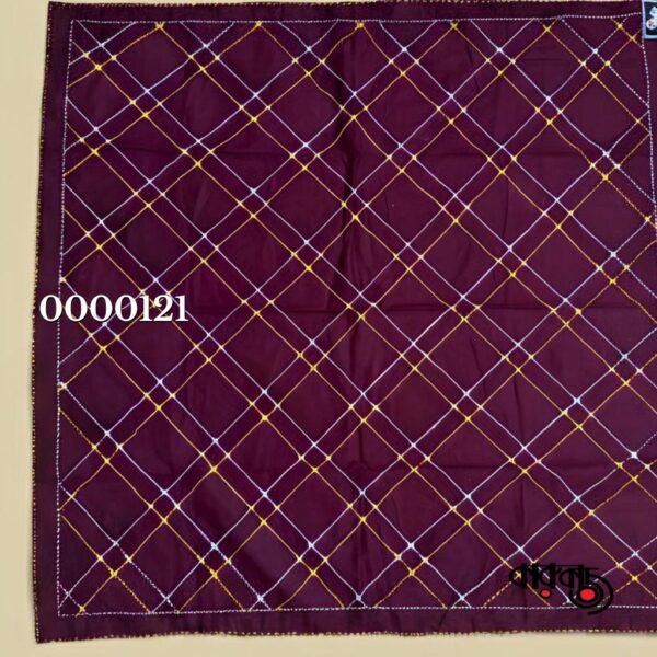 Handcrafted High Quality Normal Stitch Cotton Katha – 32/34 Inch