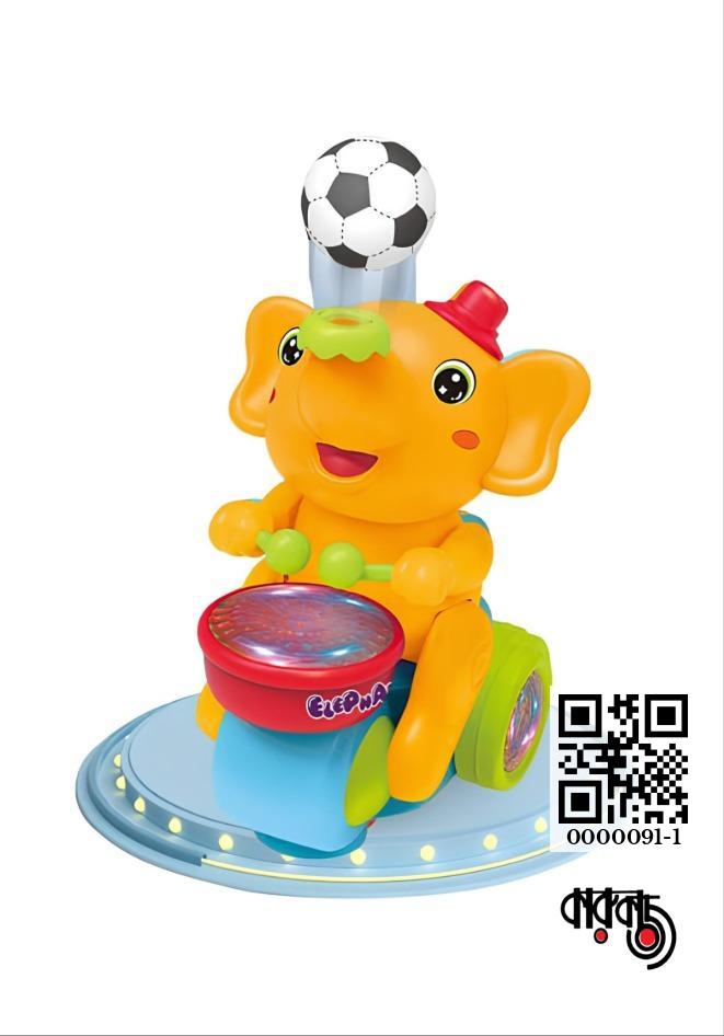 gallery__1208_20260910_140916_b5cf4388-4970-4c4a-b720-97073d2d9ab3-1.jpg Goyal's Elephant Musician Toy - Image 1