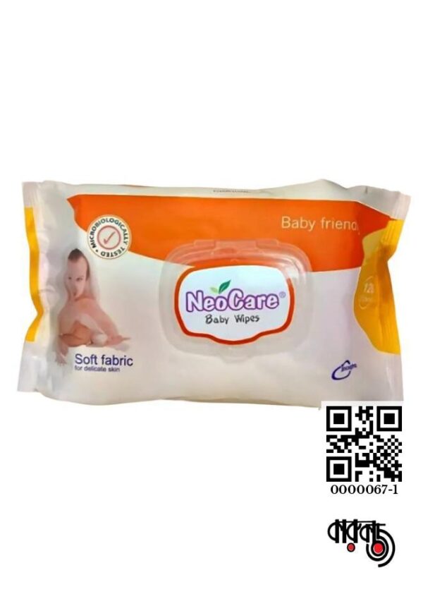 Neocare Baby Friendly Baby Wipes, 120Pcs