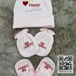 Little Home 3Pcs So Cute Cotton Cap Mitten & Bootes Net Set (Thailand)