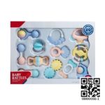 Huanger Baby Rattles & Teeter set, 0+