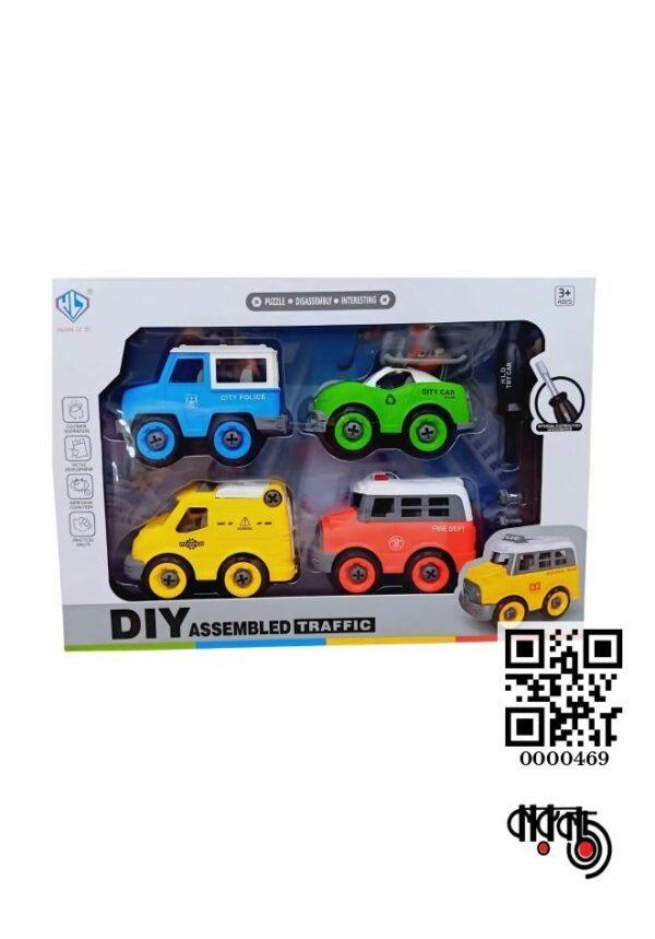 DYI Assembled Traffic Cars