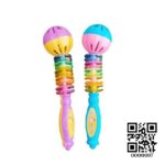 Plastic Baby Hand Rattle Toy