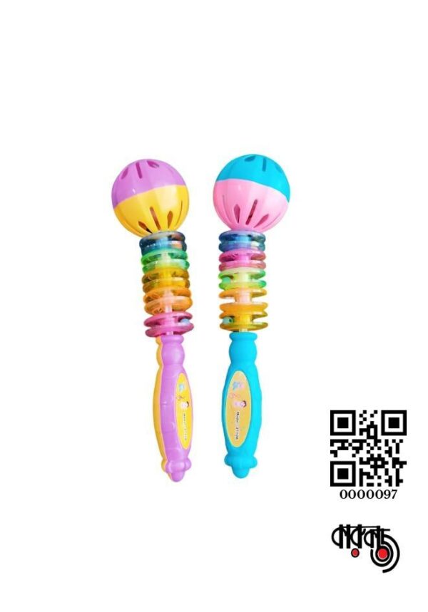 Plastic Baby Hand Rattle Toy