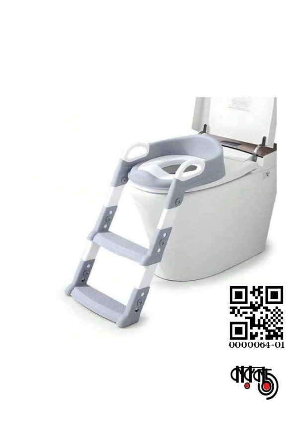 Baby Potty Training High Commode Seat with Ladder