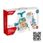 Huanger 2-in-1 Baby Walker & Activity Table – Musical Learning Toy (12M+) - HE0829