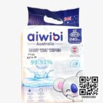 Aiwibi Australia Premium Baby Wet Wipes 99.91% 240 Pcs