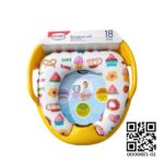Unisoft Baby Commode Seat for Potty Training- Colourful