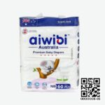 Aiwibi Australian Premium Baby Diaper Newborn Belt 0-5 Kg 60 Pcs