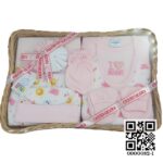Baby Face - 9 Pieces Gift Set for Newborn (Thailand) - Pink