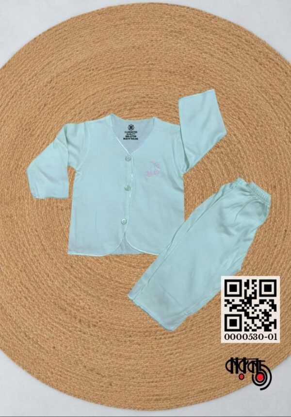 Full sleeve knit cotton nima pant set