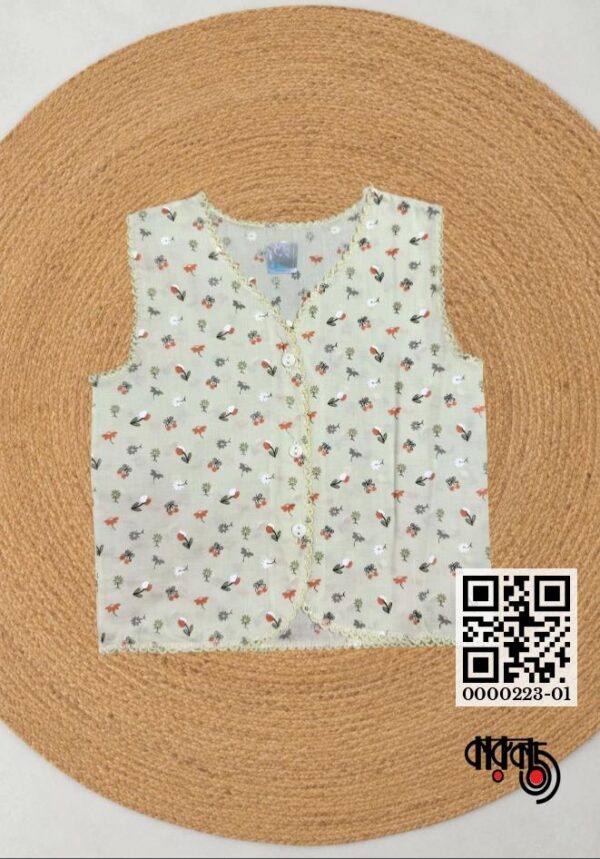 Printed Cotton  Deshi Nima Front Button