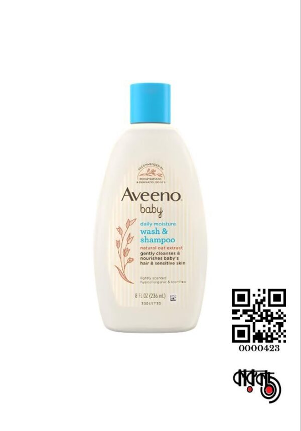 Aveeno Baby Body Wash and Shampoo- (Italy)