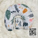 Premium Cotton Nursing Pillow with Baby Head Pillow