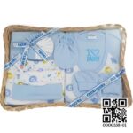 Baby Face - 9 Pieces Gift Set for Newborn (Thailand)- Blue