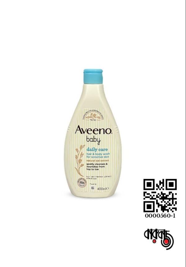 Aveeno Baby Daily Care Hair & Body Wash 400ml (Italy)